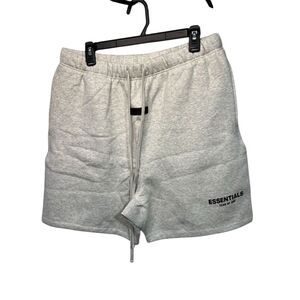 Fear of God Essentials Men's Sweatshorts Beige Size L Casual Summer